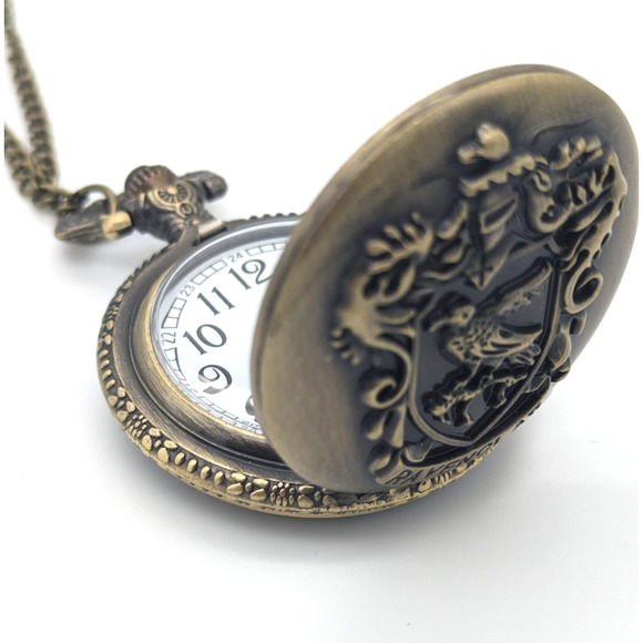Harry Potter Ravenclaw NEW Gift Pocket Watch Hogwarts House Wizard - Picture 4 of 7